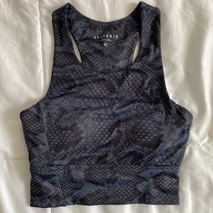 Snake Print Workout Tank